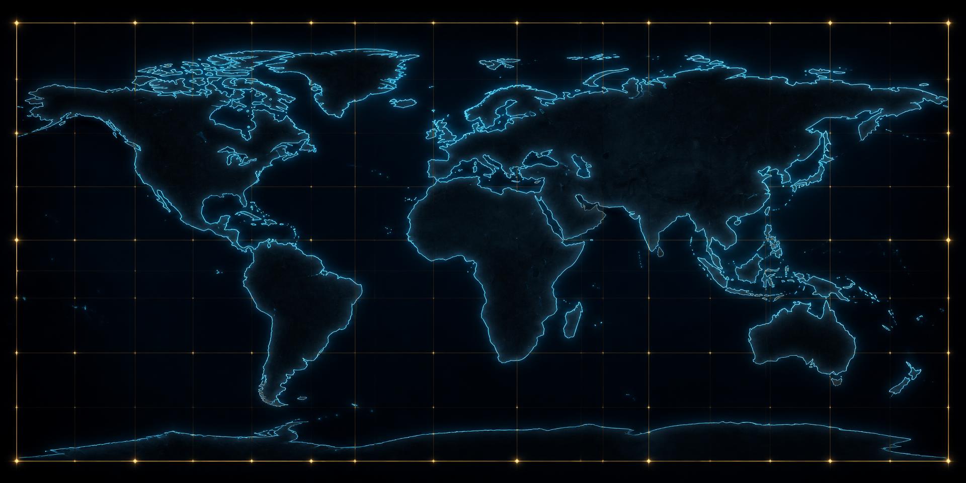 Mapa do mundo